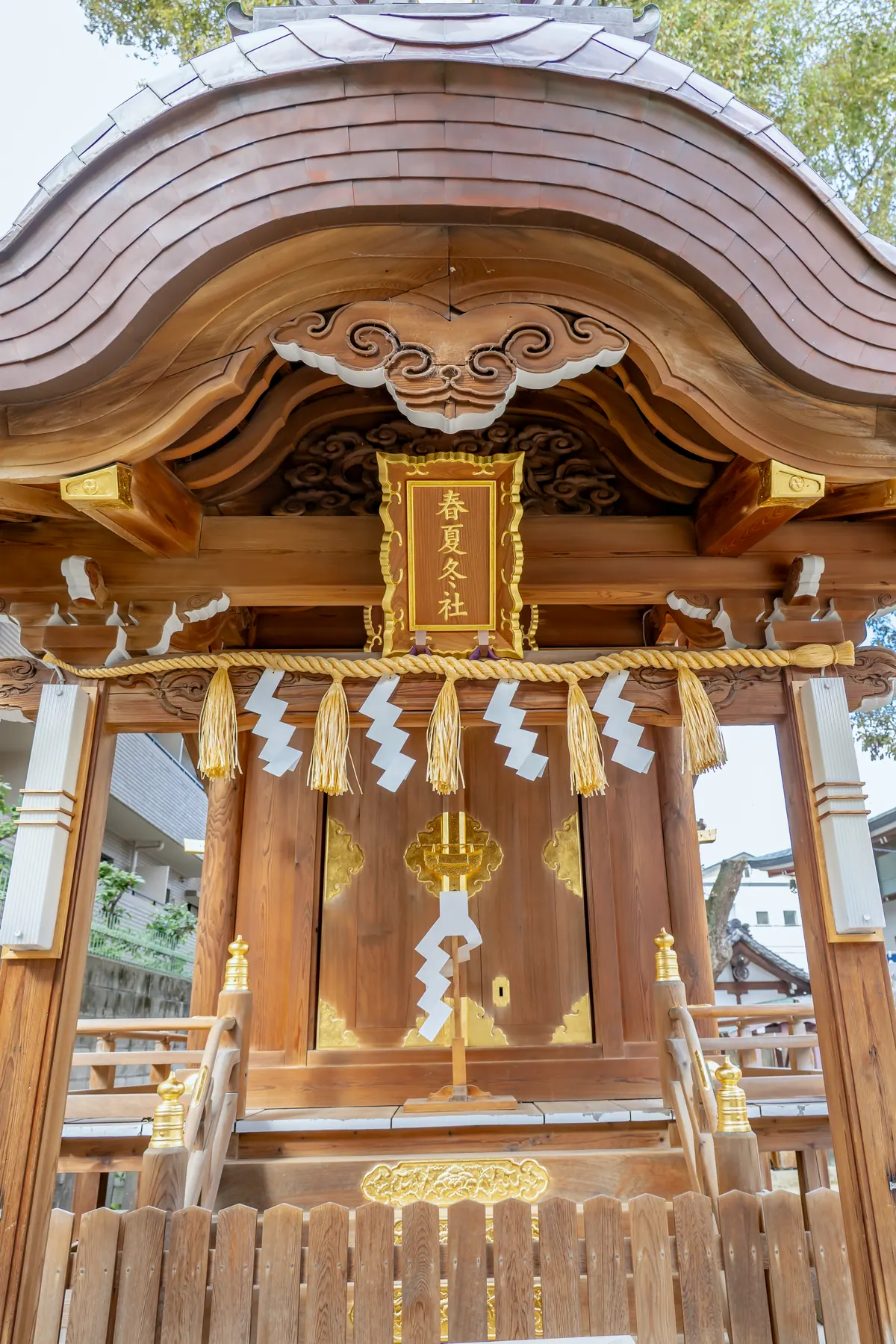 阿倍王子神社の境内社の社殿