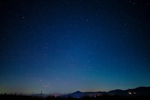 北斗七星と北極星