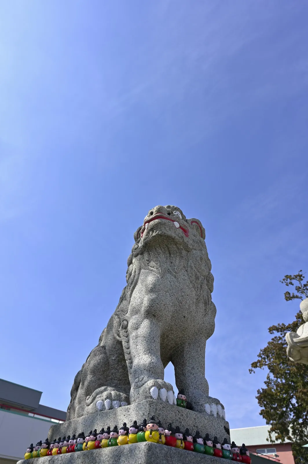 上野天満宮　狛犬